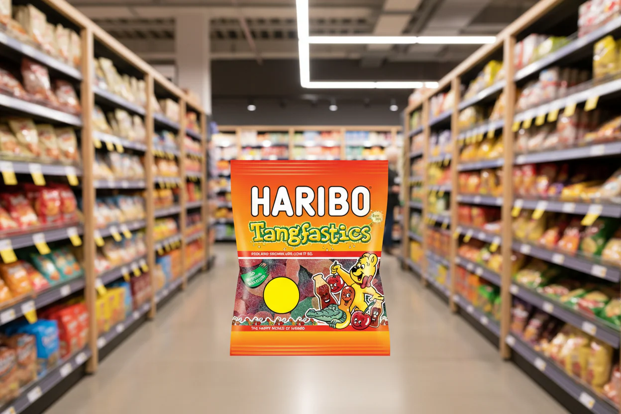12 x Haribo Tangfastics Bag 160G - Image 2