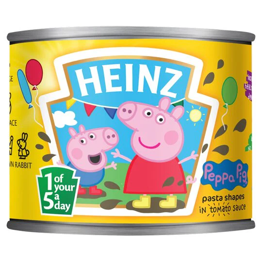 12 x Heinz Peppa Pig Pasta Shapes 205Gm - Image 3