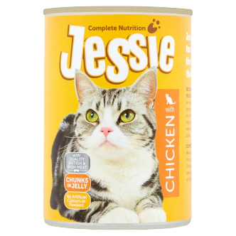 12 X Jessie Cat Chicken 400G - Image 3
