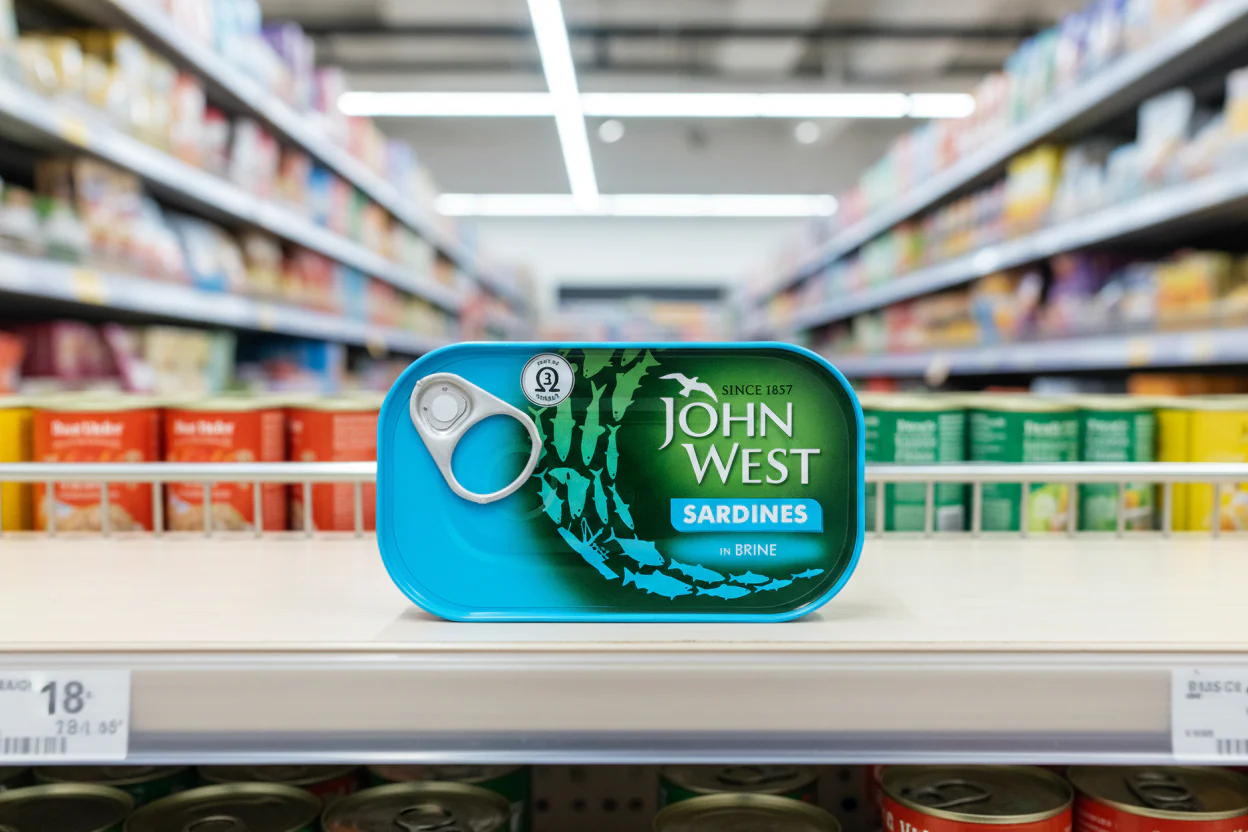 12 x John West Sardines In Brine 120Gm - Image 2