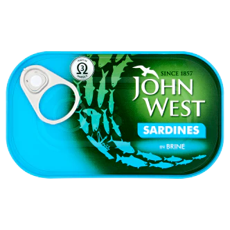 12 x John West Sardines In Brine 120Gm - Image 3