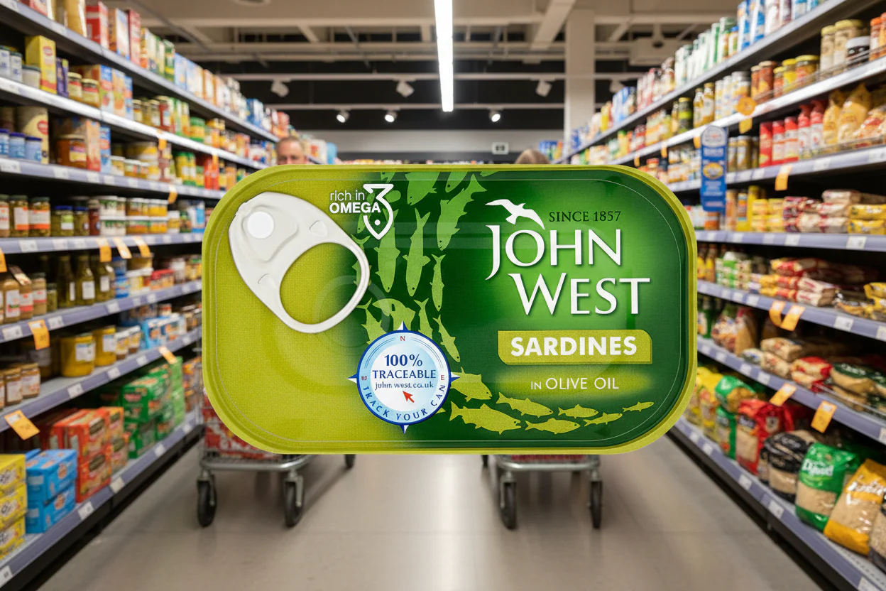 12 x John West Sardines In Olive Oil 120G - Image 2