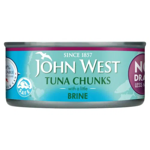 12 x John West Tuna Chunks With A Little Brine 110G - Image 3