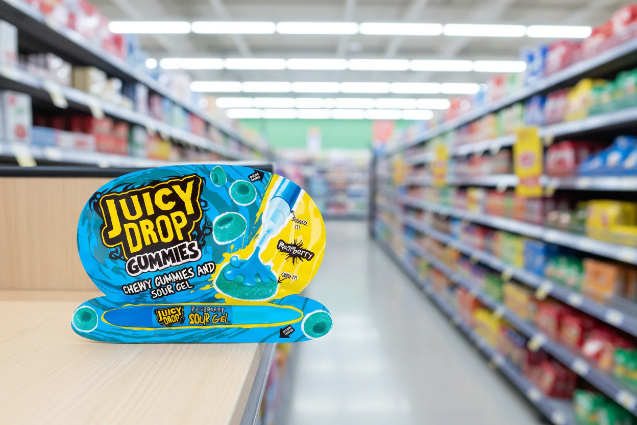 12 x Juicy Drop Gummies 57G - Image 2