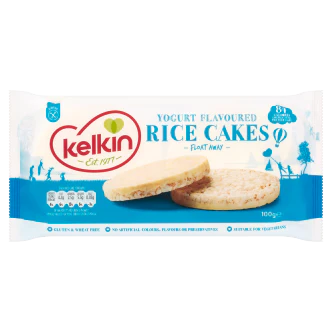 12 x Kelkin Yoghurt Rice Cake 100Gm - Image 3
