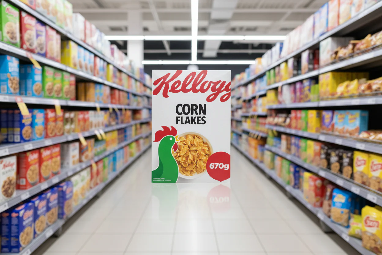 12 x Kelloggs Corn Flakes 670G - Image 2