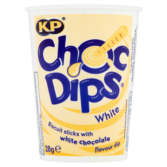 12 x Kp Choc Dips White - 28Gm - Image 3
