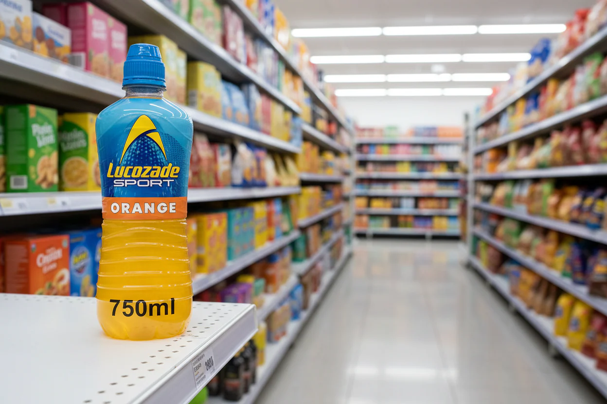 12 x Lucozade Sport Drink Orange 750Ml - Image 2