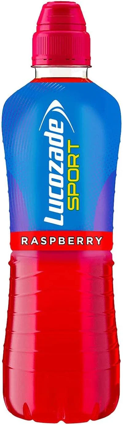 12 x Lucozade Sport Drink Raspberry 500Ml - Image 3