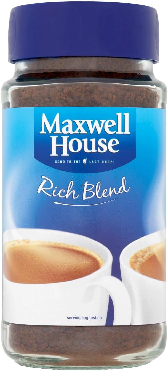 12 x Maxwell House Rich Blend Instant Coffee 100G - Image 2