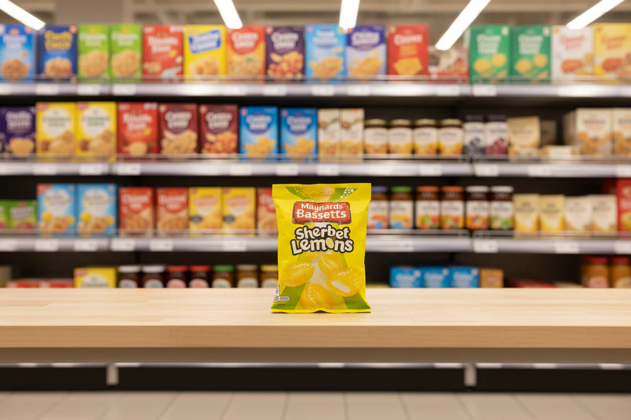 12 x Maynards Sherbet Lemon Bag - 192g - Image 2