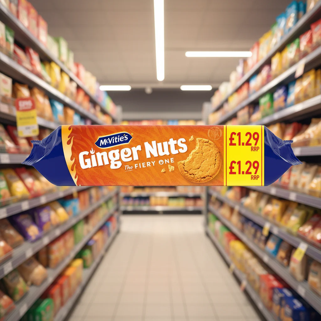12 x Mcv Ginger Nuts - 250G - Image 2