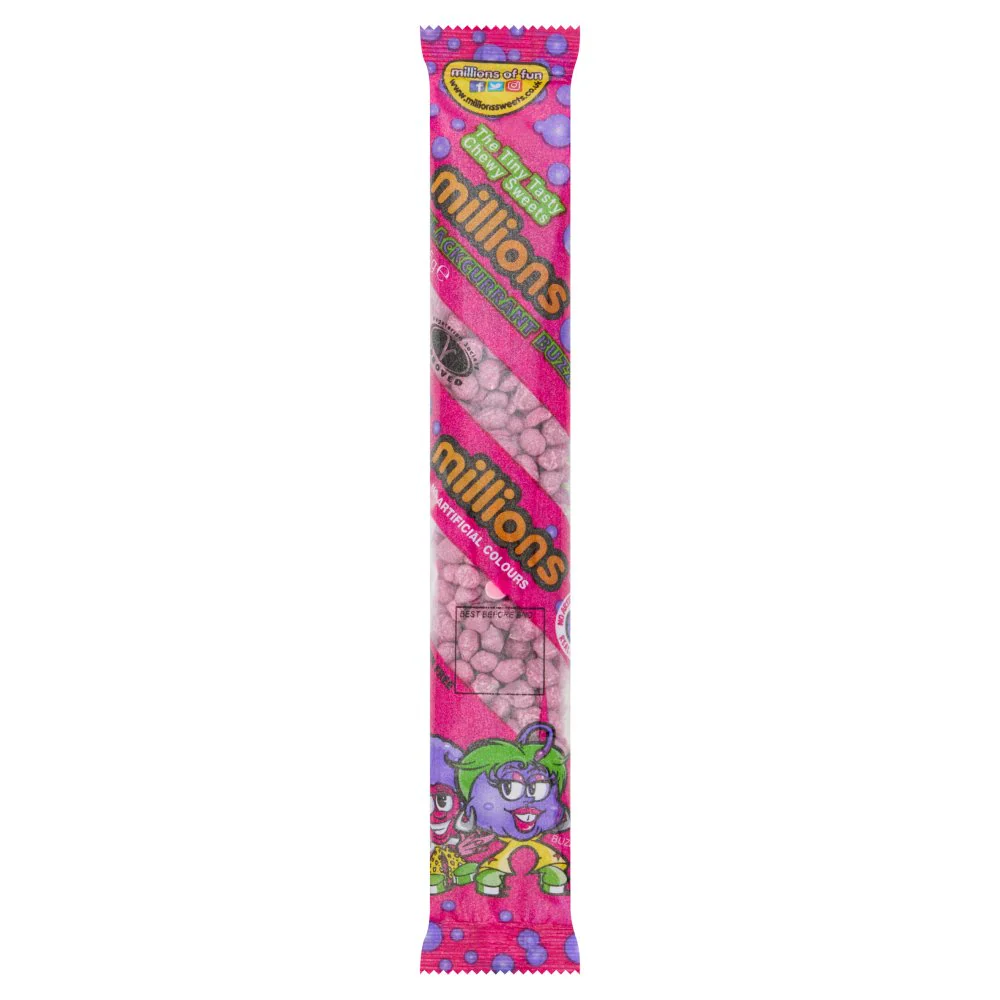 12 x Millions Blackcurrant Buzz 55G - Image 3