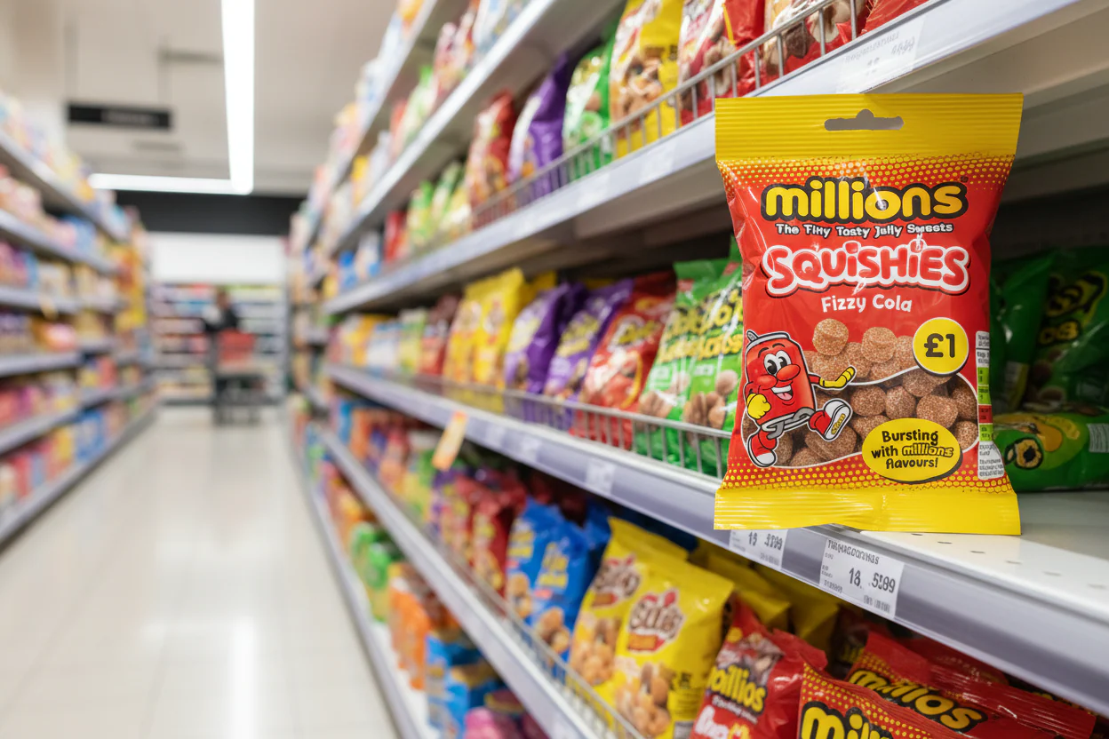 12 x Millions Squishies Cola Bag - 100GM - Image 2