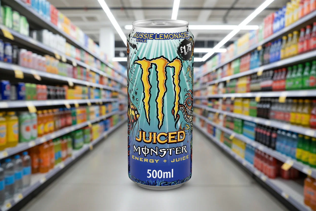 12 x Monster Energy Aussie Lemonade - 500ML - Image 2