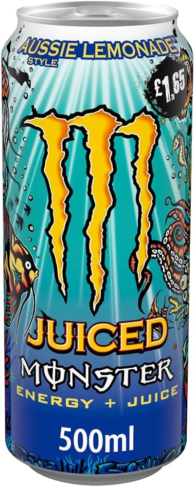12 x Monster Energy Juiced Aussie Lemonade Style 500Ml - Image 3