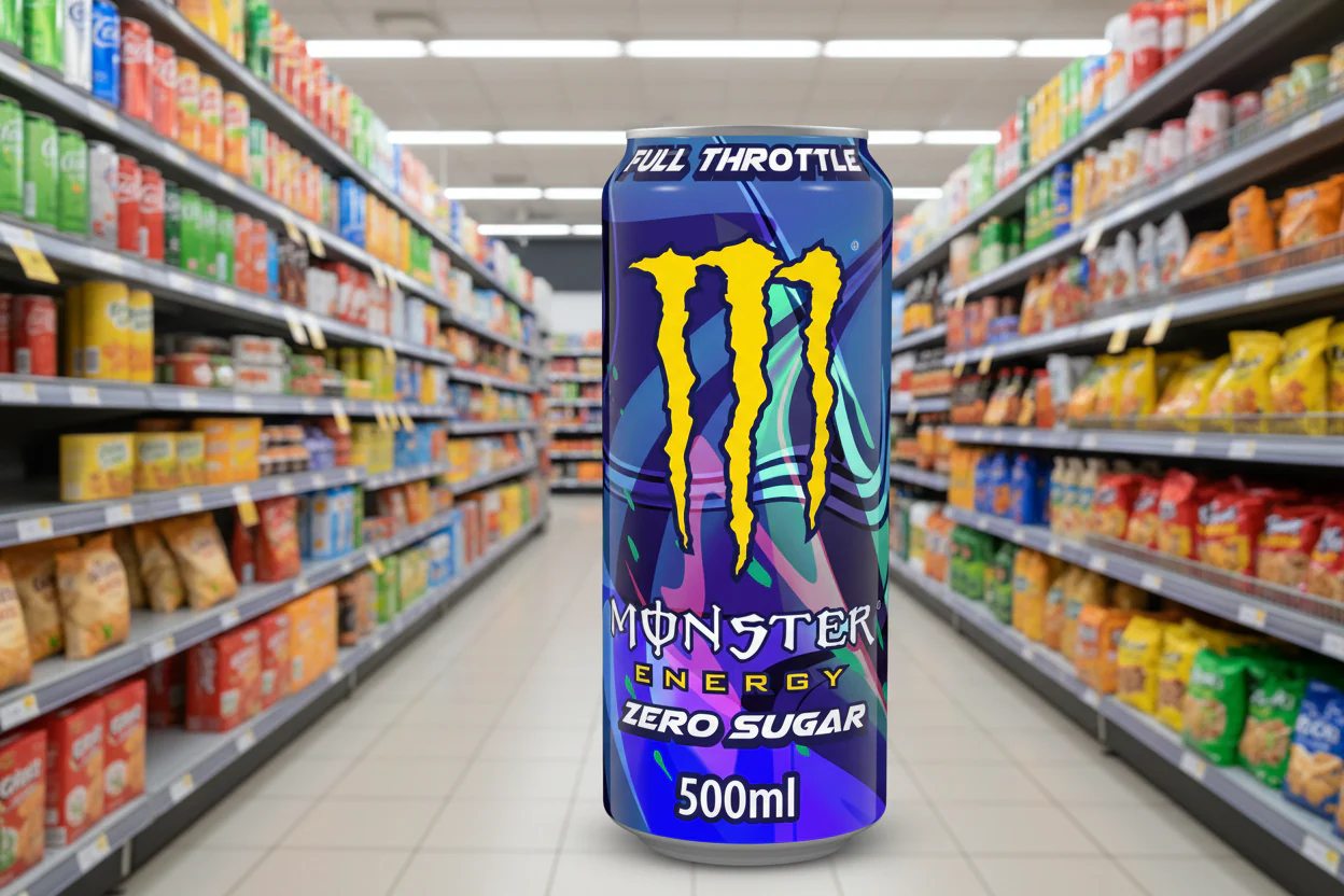 12 x Monster Energy Full Throttle Zero Sugar 500Ml - Image 2