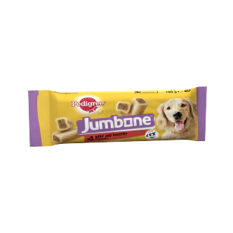 12 x Pedigree Jumbone Med Dog Treats Beef & Poultry 180Gm - Image 3