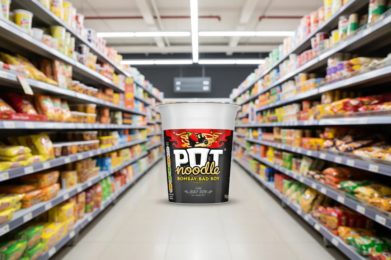 12 x Pot Noodle Bombay Bad Boy 90Gm - Image 2