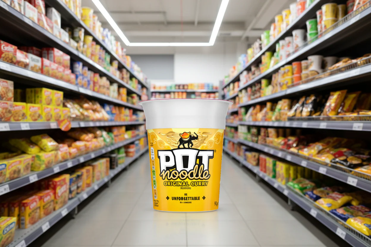 12 x Pot Noodle Original Curry 90Gm - Image 2