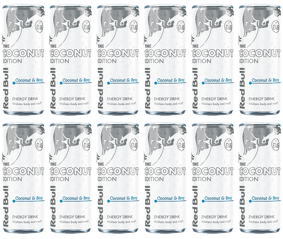 12 x Red Bull Energy Editions Coconut - 250ML