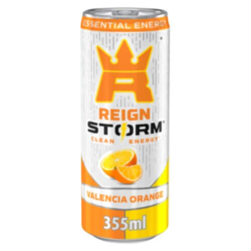 12 x Reign Storm Valencia Orange 355Ml - Image 3