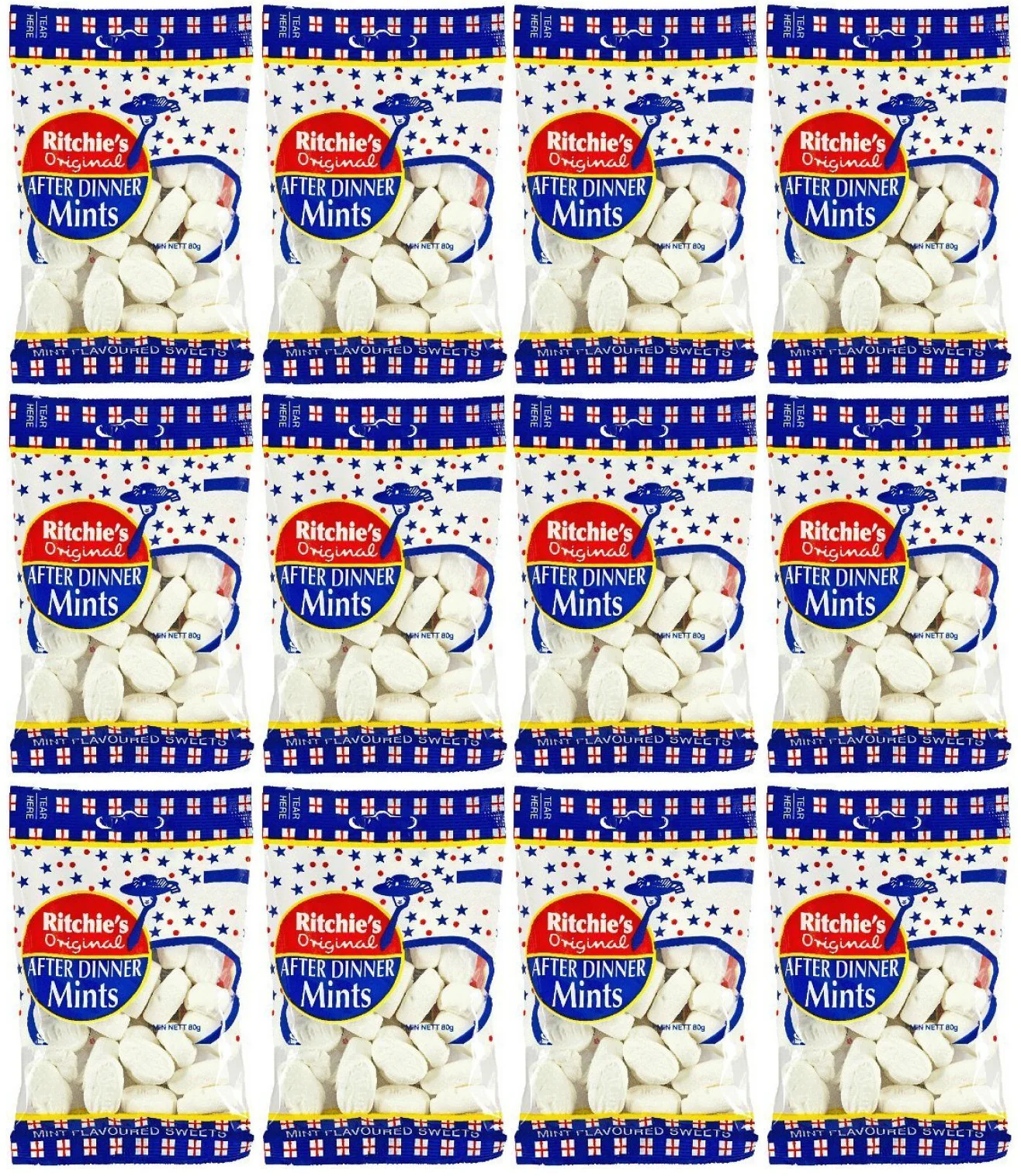 12 x Ritchie's Original After Dinner Mints 100G