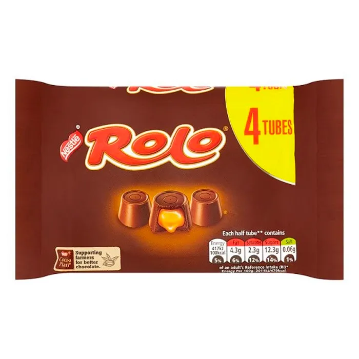 12 x Rolo Milk Chocolate & Caramel Multipack 41.6G 4 Pack - Image 3