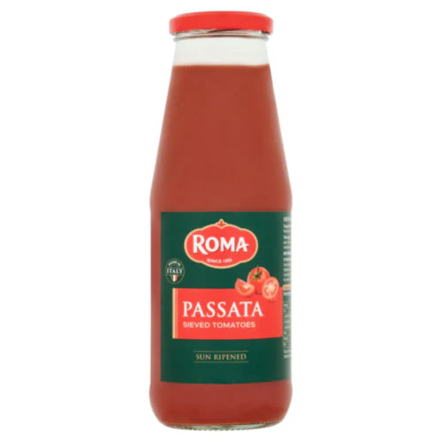 12 x Roma Passata Glass Jar - 680G - Image 3