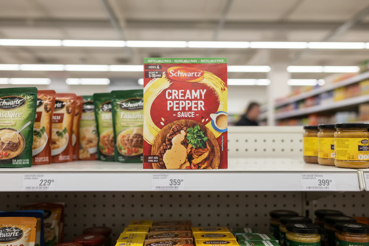 12 x Schwartz Creamy Pepper Sauce Mix 25G - Image 2