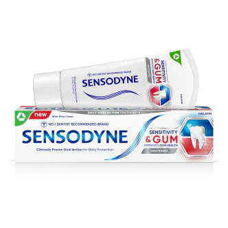 12 x Sensodyne Sensitivity & Gum Whitening - 75ML - Image 3
