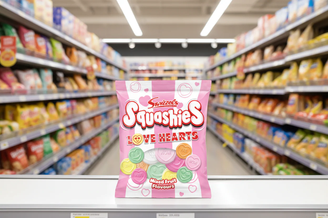 12 x Squashies Love Hearts - 120GM - Image 2