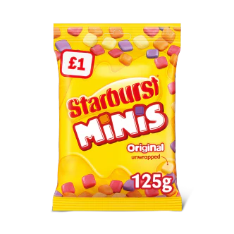 12 x Starburst Minis Treat Bag - 125GM - Image 3