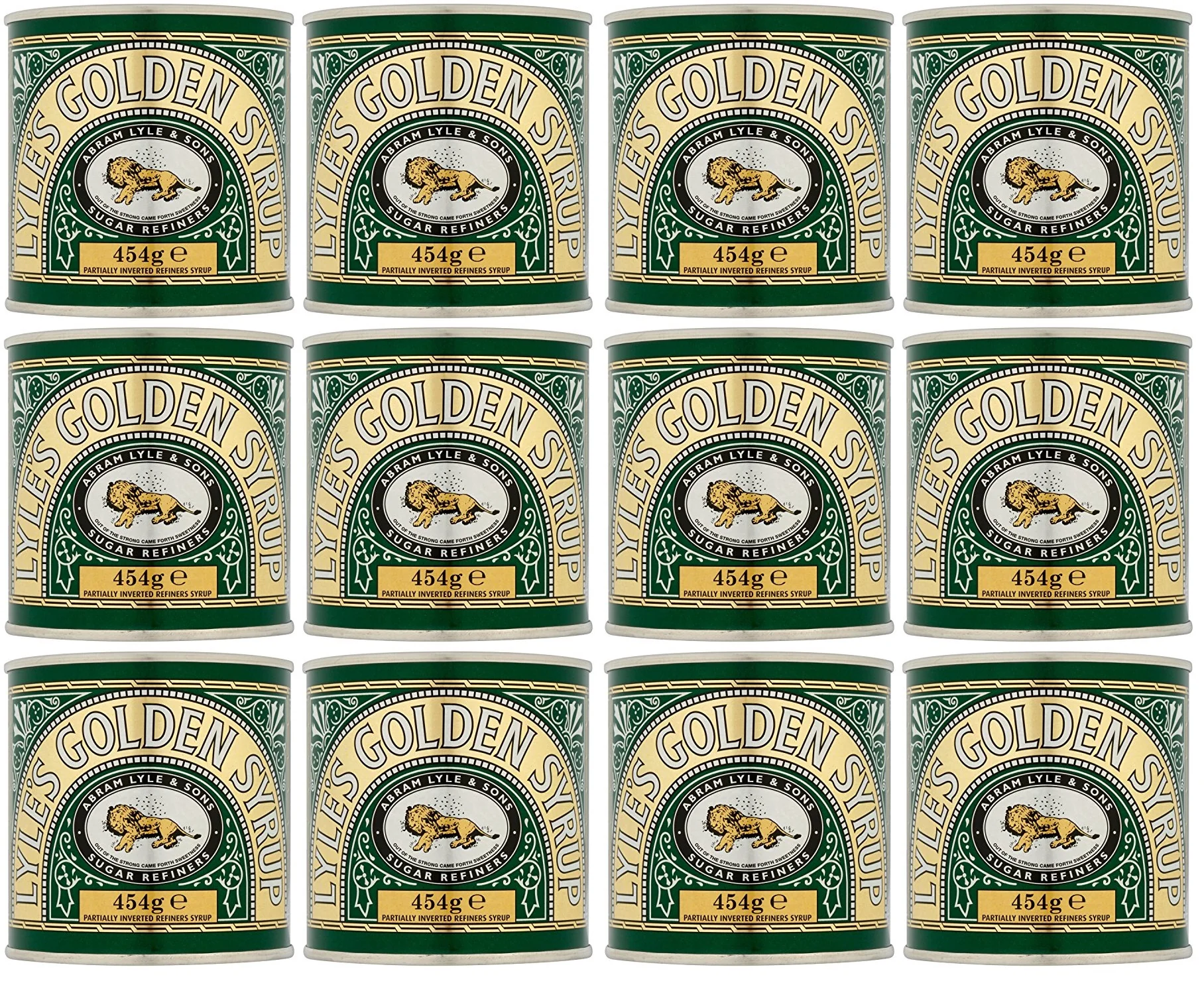 12 x Tate & Lyle Golden Syrup 454G
