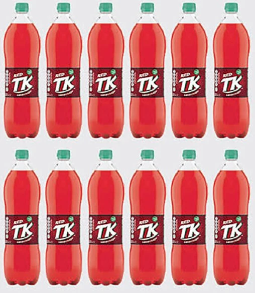 12 x Tk Red Lemonade 1.25L