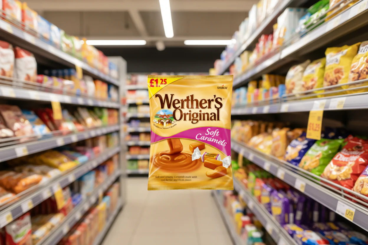 12 x Werthers Soft Caramels Bag - 110Gm - Image 2