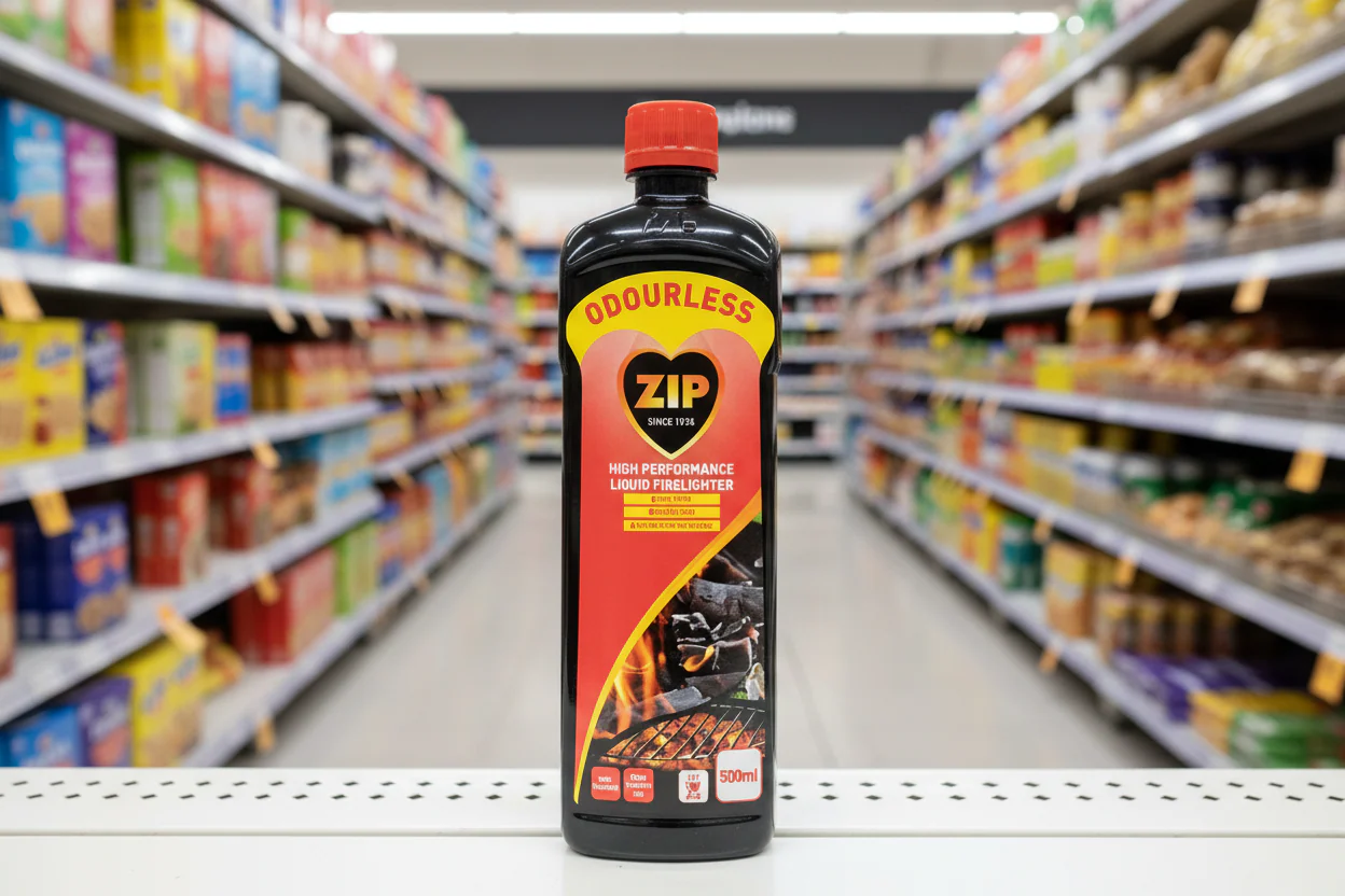 12 x Zip High Performance Liquid Firelighter 500Ml - Image 2