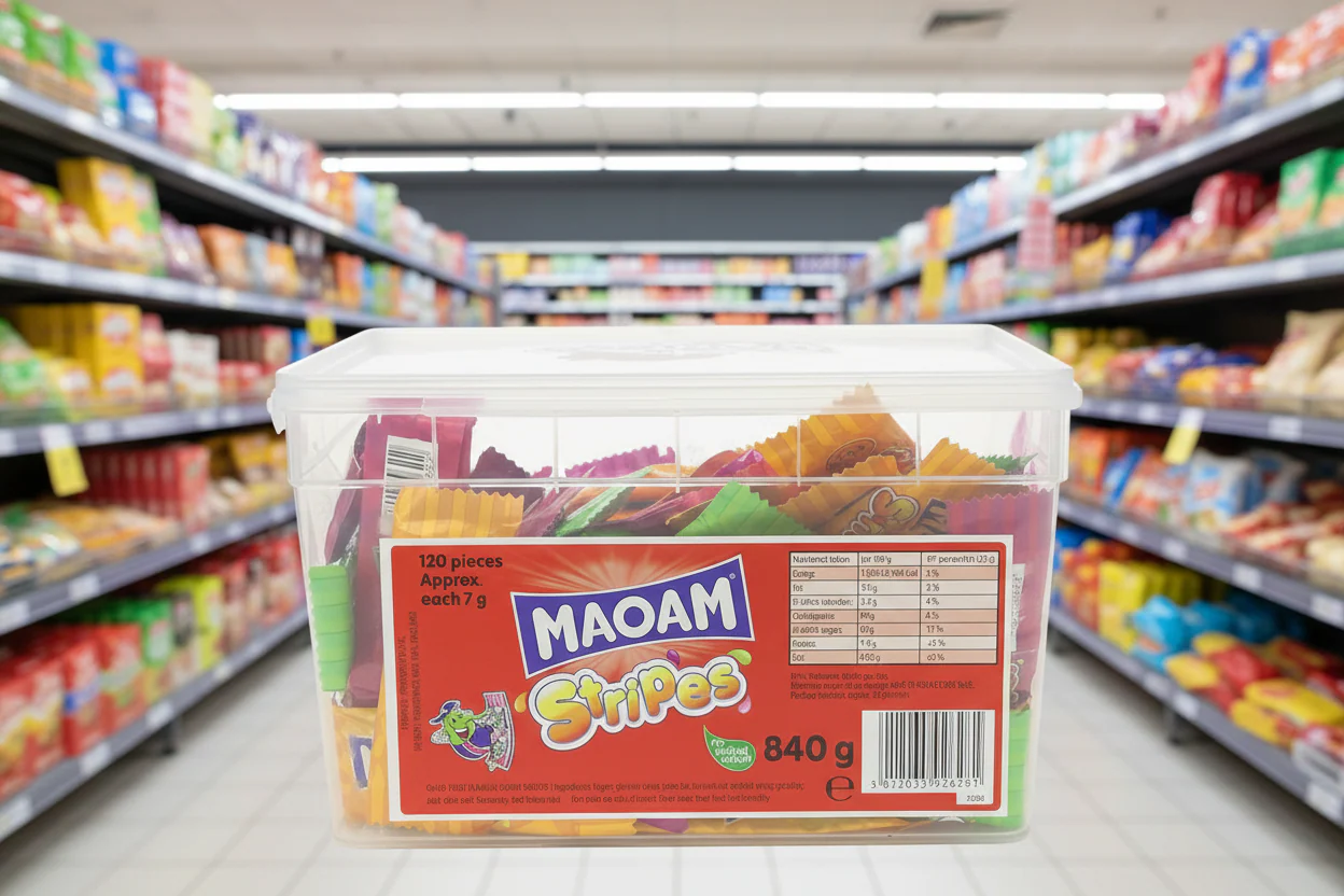 120 x Maoam Stripes Tub - Image 3