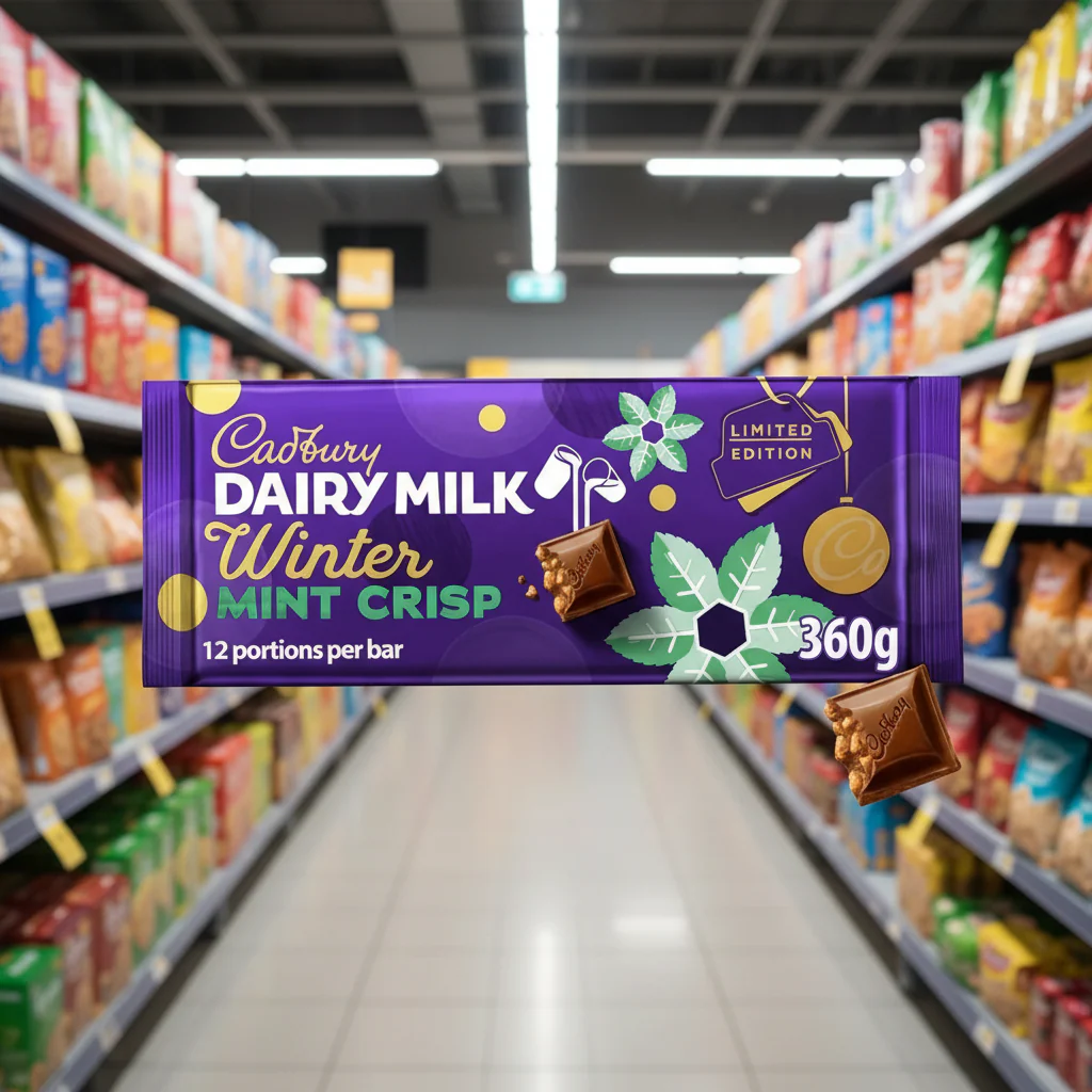 13 x Cadbury Dairy Milk Mint Sharing Bar - 360GM - Image 2