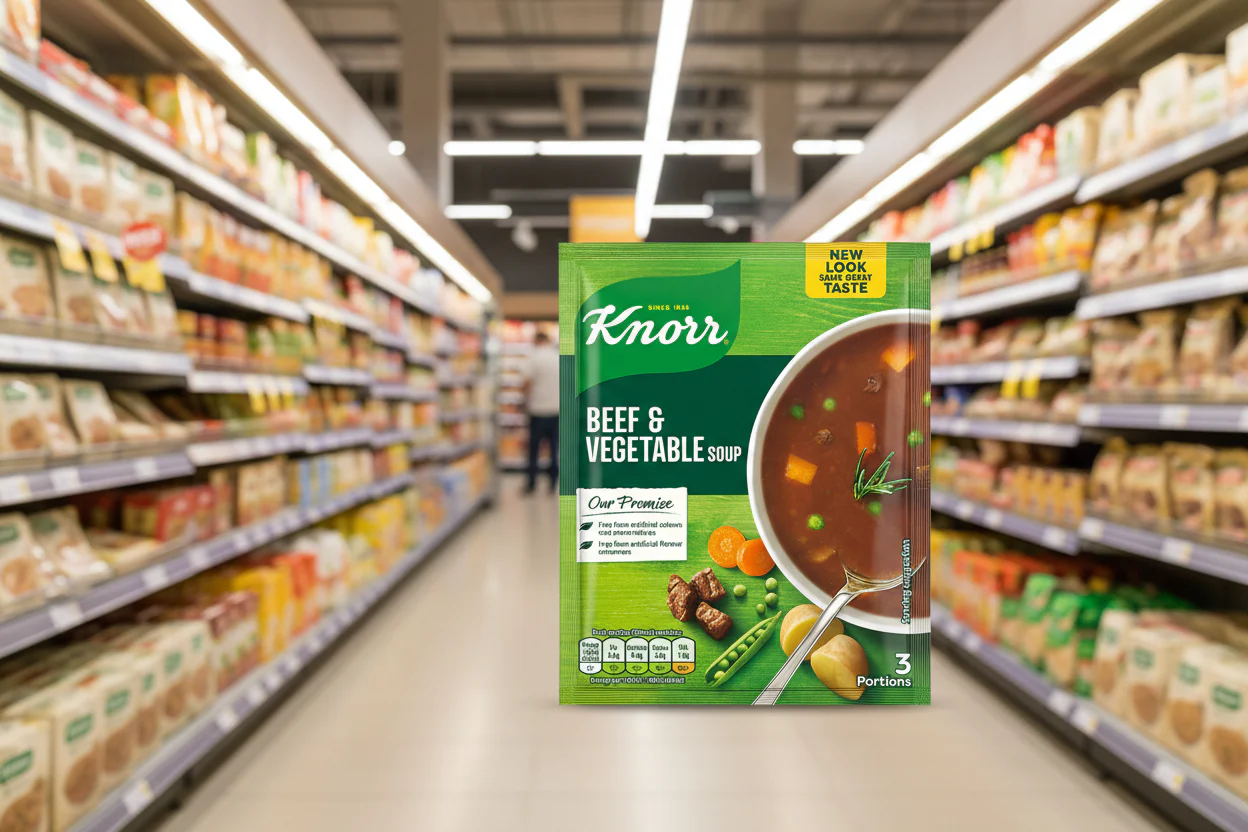 13 x Knorr Beef & Vegetable Soup 53G - Image 2