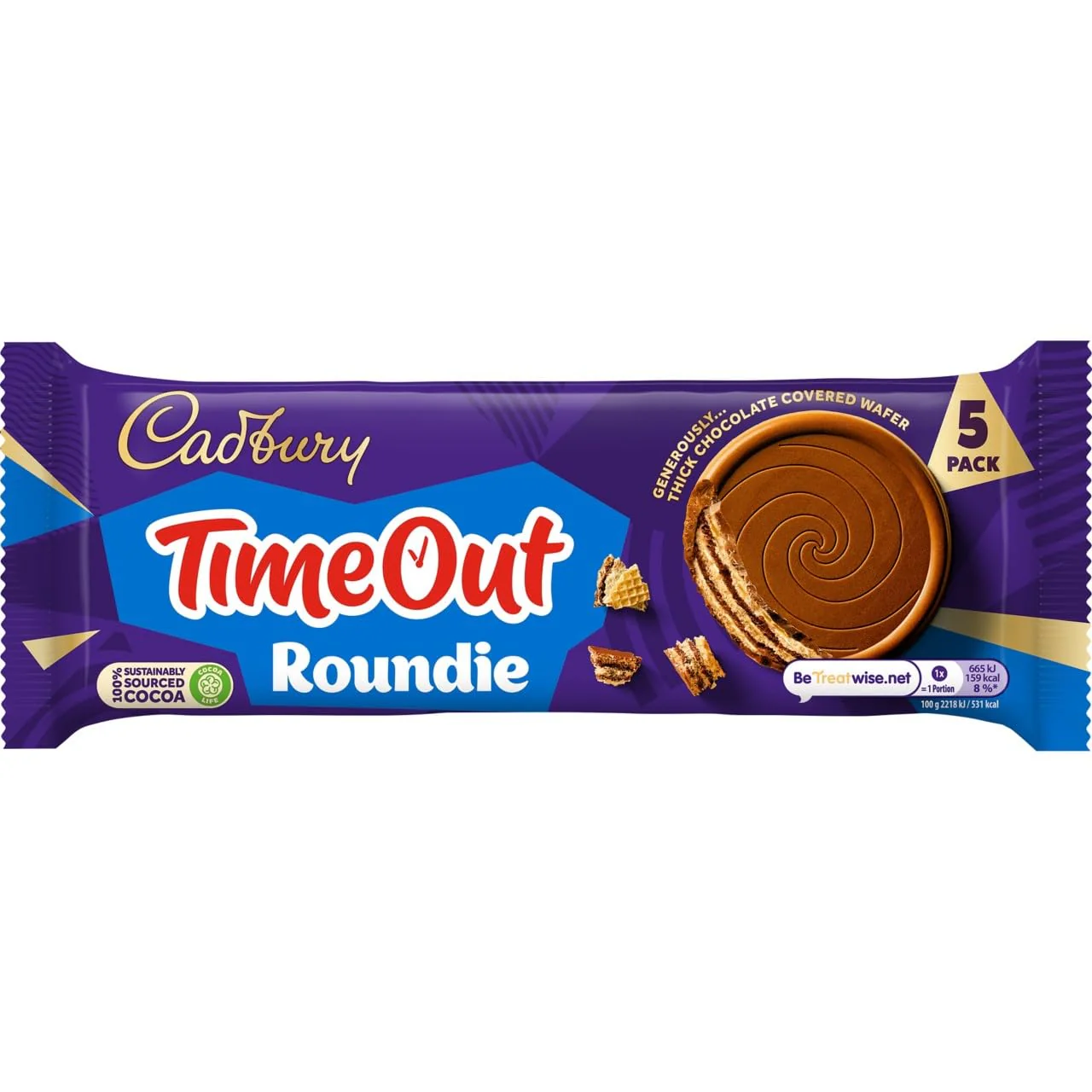 14 x Cadbury Time Out 5 Roundie 150G - Image 3