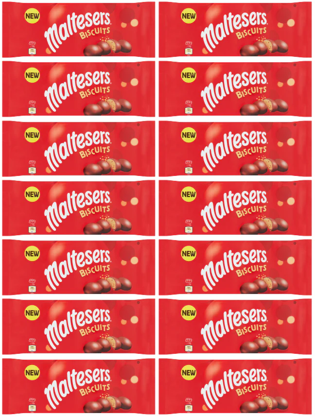 14 x Maltesers Biscuits 110Gm