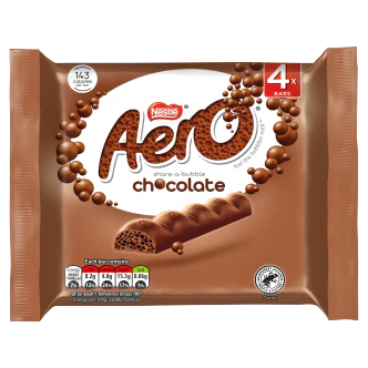 14 x Nestle Aero Milk 4 Pack 4X27Gm - Image 3