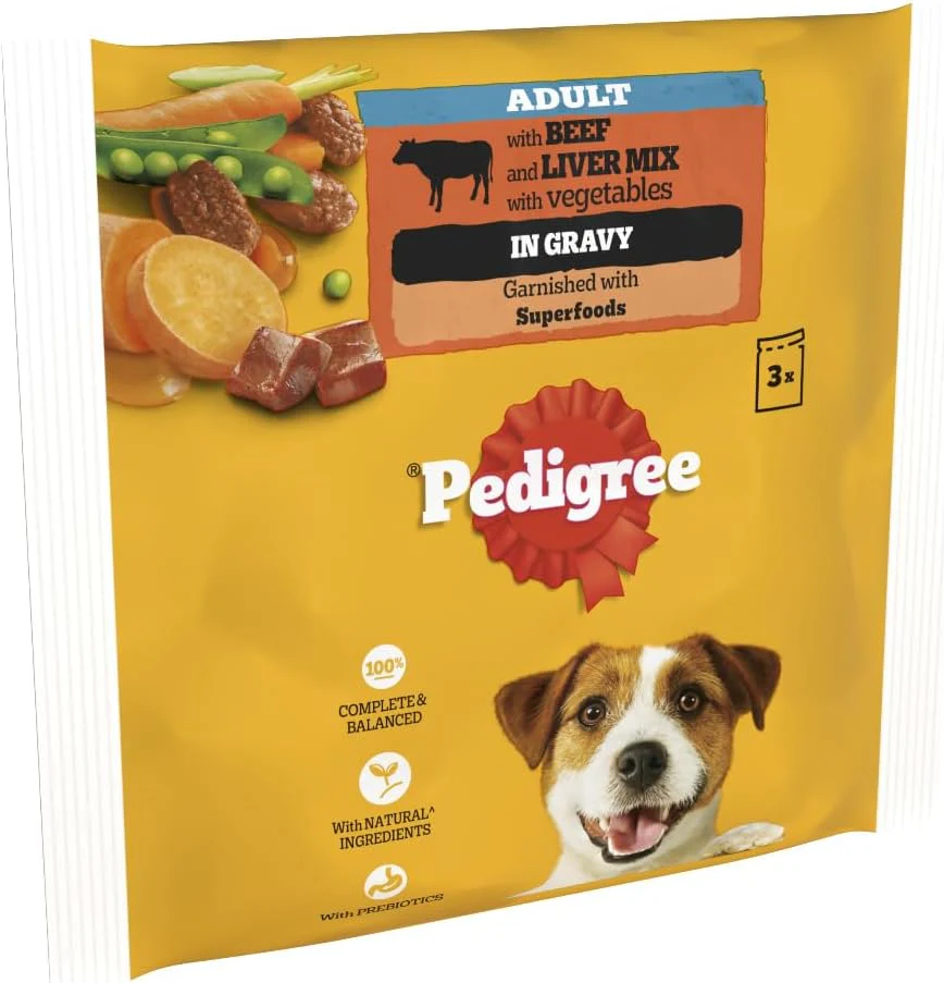 14 x Pedigree Dog Pouch Beef - 300GM - Image 3