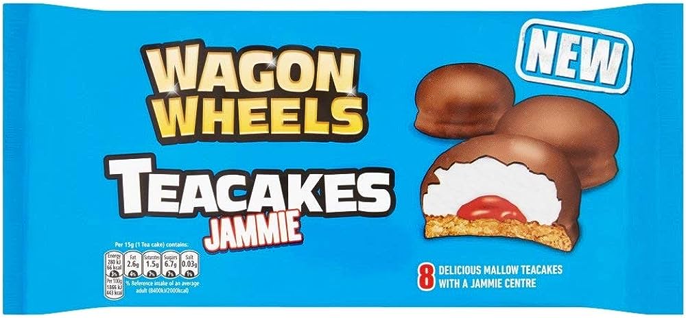 14 x Wagon Wheels Jammie Teacakes 120Gm - Image 3