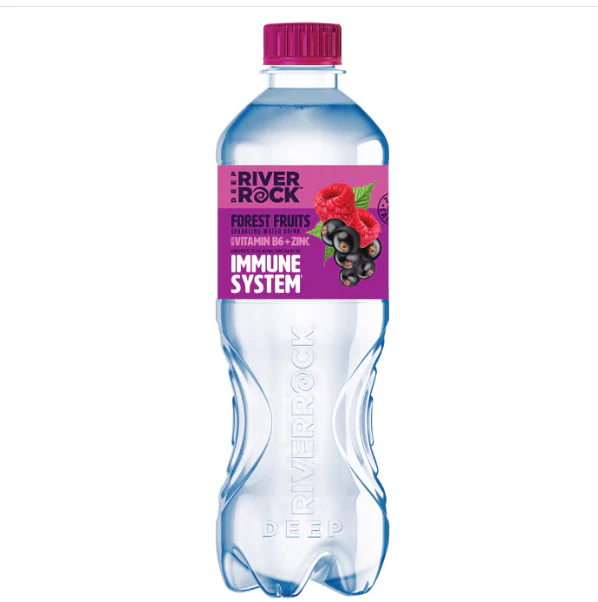 15 x Deep Riverrock Forest Fruits Sparkling Water Drink 500Ml - Image 2