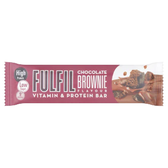 15 x Fulfil Chocolate Brownie Vitamin & Protein Bar 55Gm - Image 2