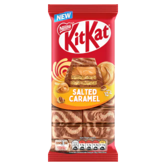 15 x Kit Kat Salted Caramel Sharing Block  - 99GM - Image 3
