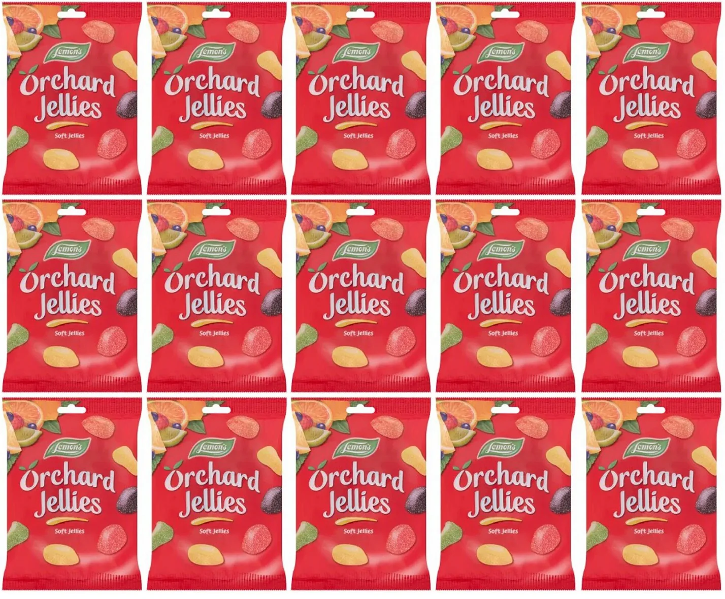 15 x Lemon's Orchard Jellies 135G