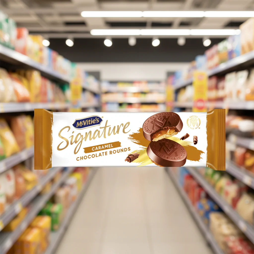 15 x Mcvities Caramel Chocolate Rounds - 109G - Image 2